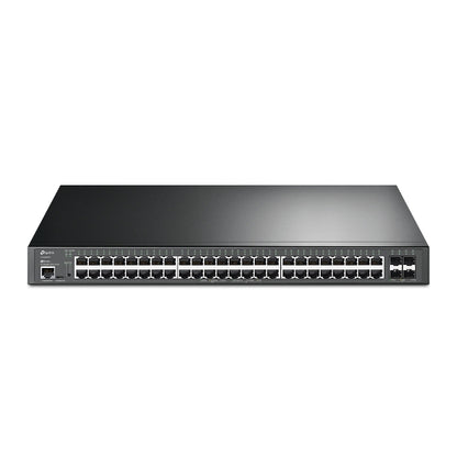 TP-Link SG3452XP Omada 48-Port PoE+ Gigabit L2+ Managed Switch with 4 10GE SFP+ Slots, Integratio...