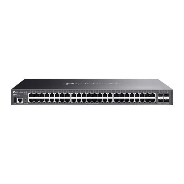 TP-Link SG5452X Omada 48-Port Gigabit Stackable Lite L3 Managed Switch with 4× 10G Slots - Networ...