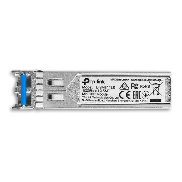 TP-Link SM311LS Gigabit SFP module, Single-mode, MiniGBIC, LC interface, Up to 10km distance - Ne... - Image 2