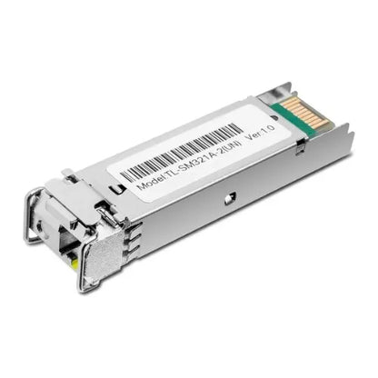 TP-Link 1000Base-BX WDM Bi-Directional SFP Module (TL-SM321A-2) TX: 1550nm, RX: 1310nm, Up to 2KM...
