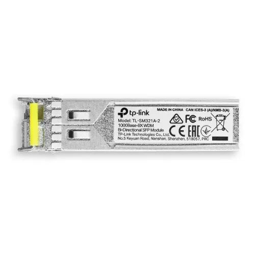 TP-Link 1000Base-BX WDM Bi-Directional SFP Module (TL-SM321A-2) TX: 1550nm, RX: 1310nm, Up to 2KM... - Image 2