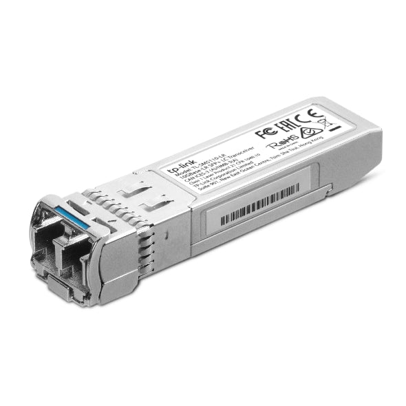 TP-Link TL-SM5110-LR 10GBase-LR SFP+ LC Transceiver Hot-Pluggable, Supports Digital Diagnostic Mo...