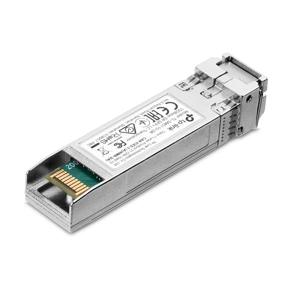 TP-Link TL-SM5110-SR 10GBase-LR 10GBase-SR SFP+ LC Transceiver Multi Mode Hot-Pluggable Digital D... - Image 2
