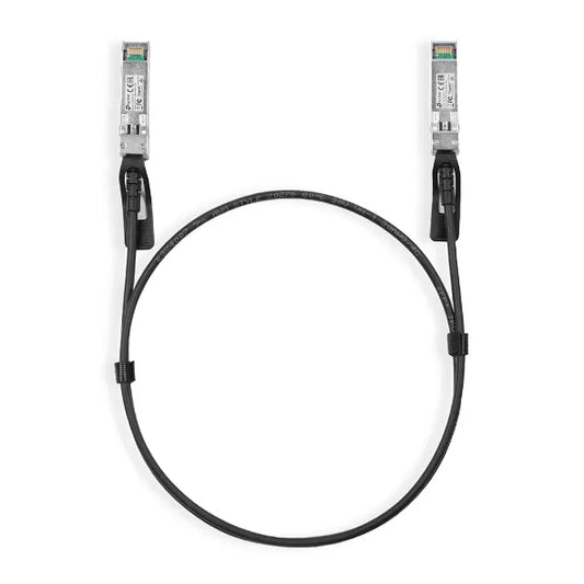 TP-Link TL-SM5220-1M 1 Meter 10G SFP+ Direct Attach Cable, Drives 10 Gigabit Ethernet, 10G SFP+ C...