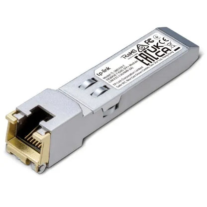 TP-Link TL-SM5310-T 10G BASE-T RJ45 SFP+ Module, Transmit data up to 30m* at 10 Gbps, Support DDM...