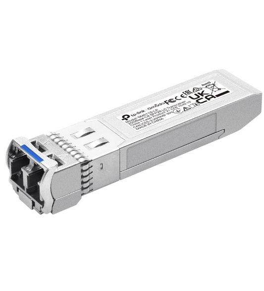 TP-Link SM6110-LR Omada 25GBase-LR SFP28 LC Transceiver, Compatible with switches with 25G ports...