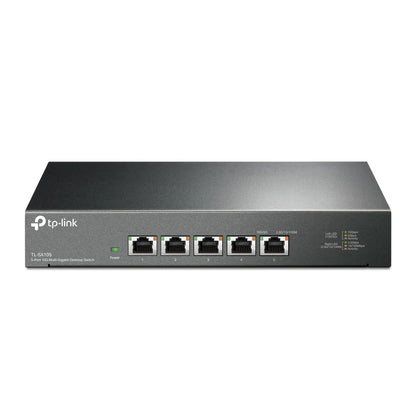 TP-Link TL-SX105 5-Port 10G Desktop Switch, up to 100 Gbps switching capacity, Auto-negotiation,... - Image 2
