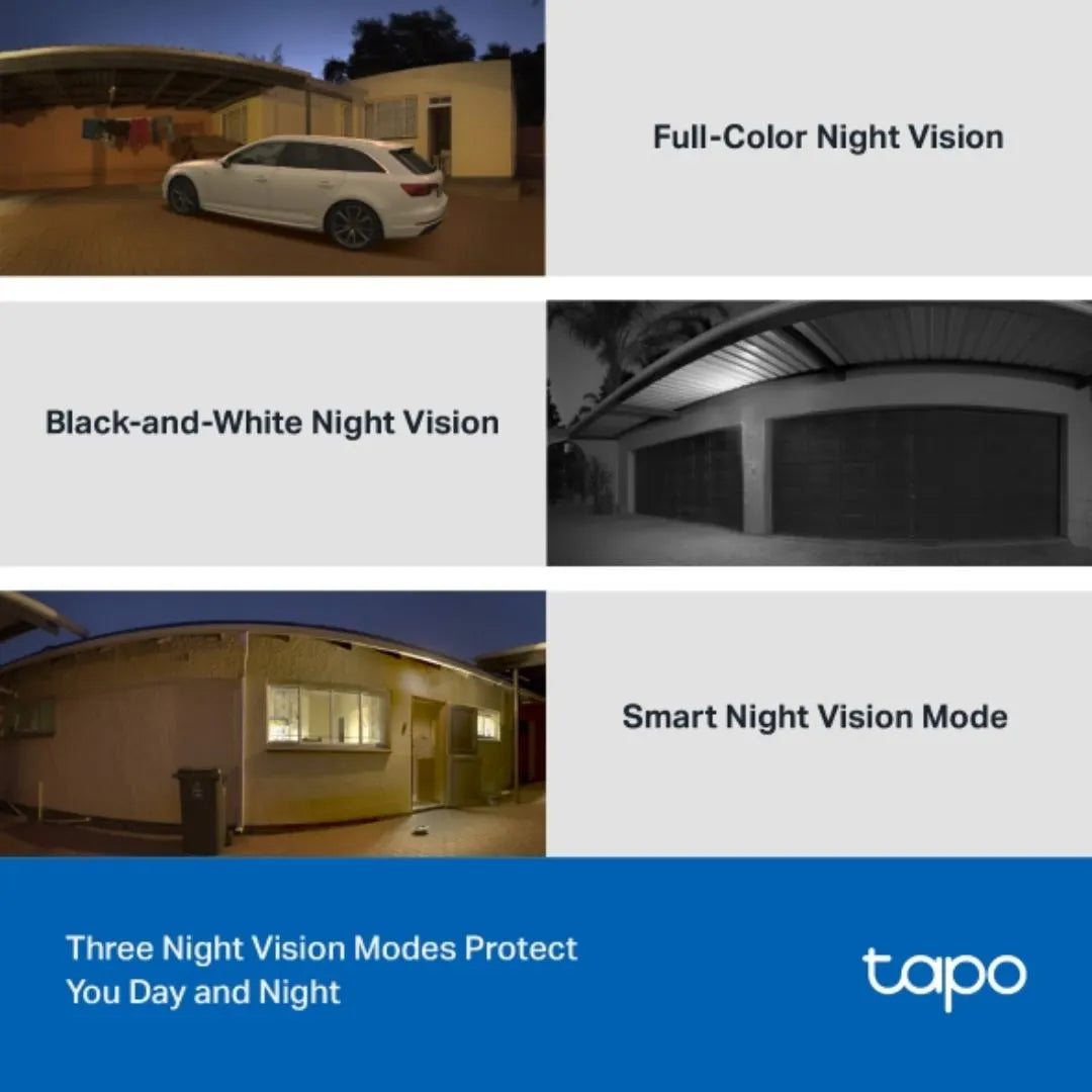 TP-Link TC41 Outdoor Pan/Tilt Security WiFi Camera, 2K, Colour Night Vision, 360° Visual Coverage... - Image 3