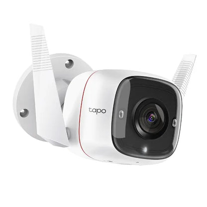 TP-Link TC65 Outdoor Security Wi-Fi Camera Ultra HD Video 3MP Definition, Wired/Wireless, Night V...