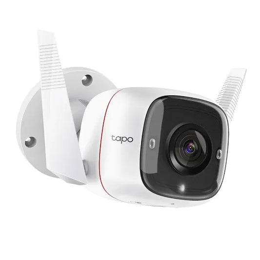 TP-Link TC65 Outdoor Security Wi-Fi Camera Ultra HD Video 3MP Definition, Wired/Wireless, Night V...