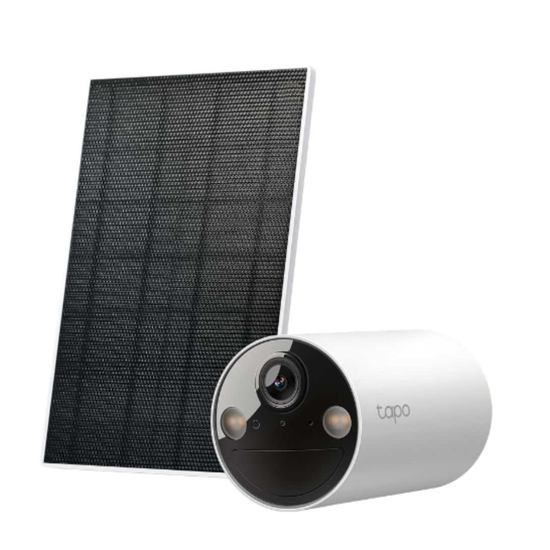 TP-Link TC82 KIT V1.20  Solar-Powered Security Camera Kit, Uninterrupted Power Supply, Flexible S...