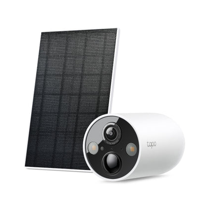 TP-Link TC85 KIT Solar-Powered Security Camera Kit, 2K QHD Live View - Network - Consumer