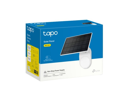 TP-Link Tapo A201 Solar Panel, Compatible with all Tapo Battery Cameras (Tapo C420, Tapo C410, an...