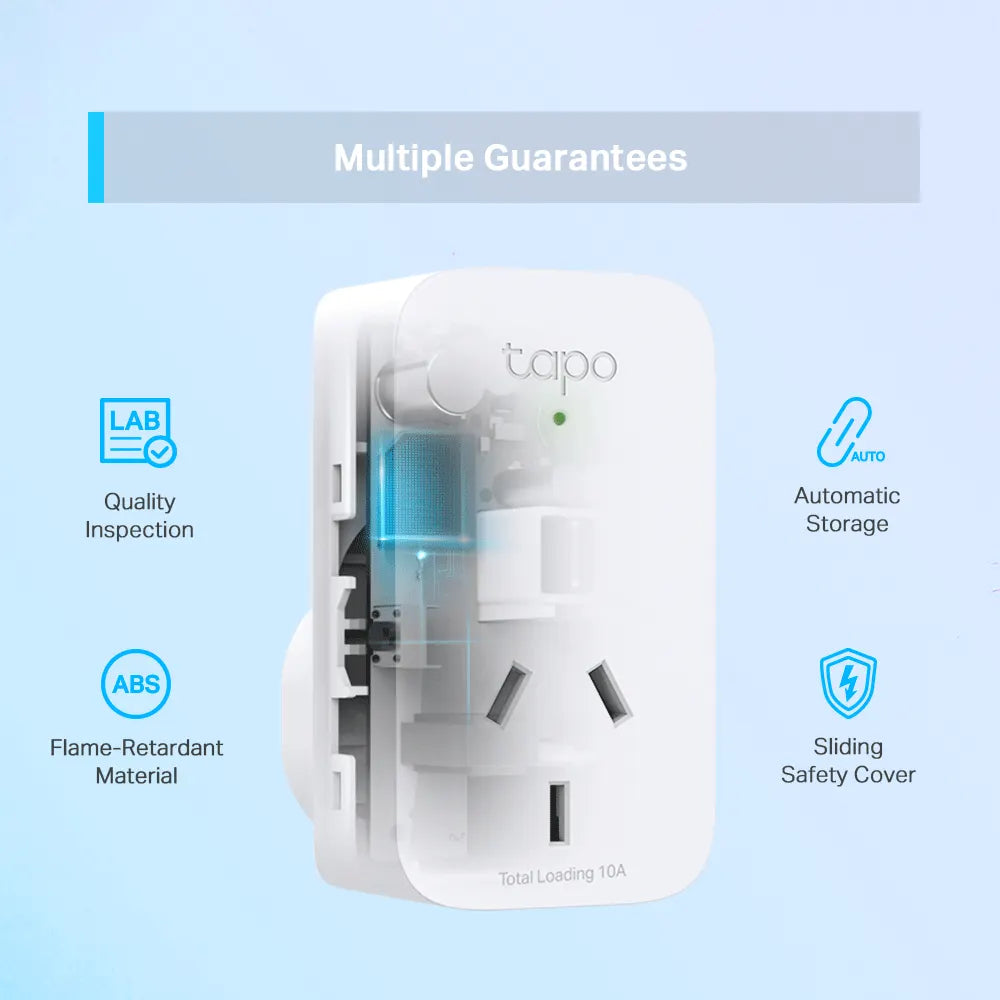 TP-Link Tapo P100(1-pack) Mini Smart Wi-Fi Socket Smart Plug, Remote Control,  Voice Control, Awa... - Image 4