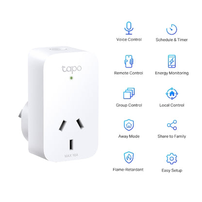 TP-Link Tapo P110 Mini Smart Wi-Fi Socket, Energy Monitoring, Tapo App, Remote Control, Schedule... - Image 2