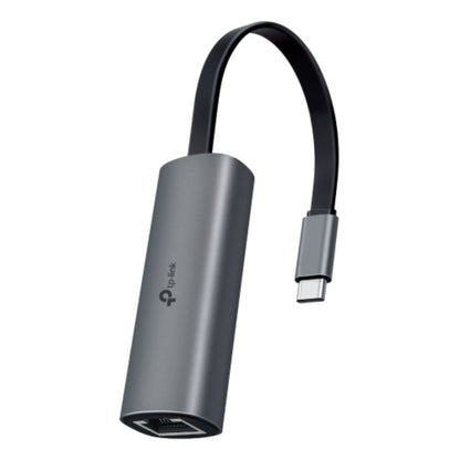 TP-Link UE302C USB Type-C to 2.5 Gigabit Ethernet Network Adapter, 1 USB 3.0 Type-C Connector, 1×2.5 Gigabit Ethernet Port, Foldable, Portable Design