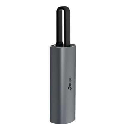 TP-Link UE302C USB Type-C to 2.5 Gigabit Ethernet Network Adapter, 1 USB 3.0 Type-C Connector, 1×2.5 Gigabit Ethernet Port, Foldable, Portable Design
