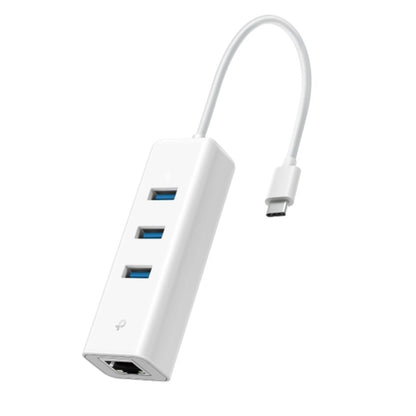 TP-Link UE330C USB 3.0 Type-C to Gigabit Ethernet Network Adapter with 3-Port USB 3.0 Type-A Hub... - Image 3