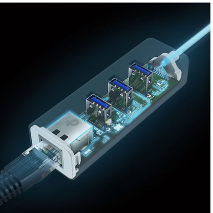 TP-Link UE330C USB 3.0 Type-C to Gigabit Ethernet Network Adapter with 3-Port USB 3.0 Type-A Hub... - Image 4