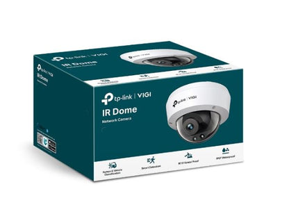 TP-Link VIGI 3MP C230I(4mm) IR Dome Network Camera, 4mm Lens, Smart Detection, 3YW - Security and...