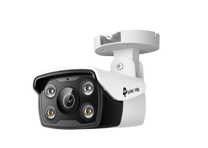 TP-Link VIGI 4MP C340(2.8mm) Outdoor Full-Colour Bullet Network Camera, 2.8mm Lens, Smart Detecti...