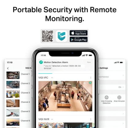 TP-Link VIGI 4MP C340(2.8mm) Outdoor Full-Colour Bullet Network Camera, 2.8mm Lens, Smart Detecti... - Image 3