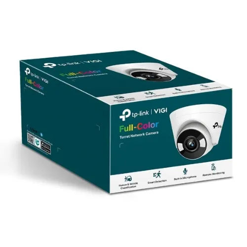 TP-Link VIGI 4MP C440(2.8mm) Full-Colour Turret Network Camera, 2.8mm Lens, Smart Detection, 3YW...