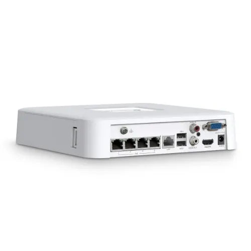 TP-Link VIGI NVR1104H-4P 4 Channel PoE+ Network Video Recorder, 24/7 Continuous Recording, 4K HDM... - Image 4