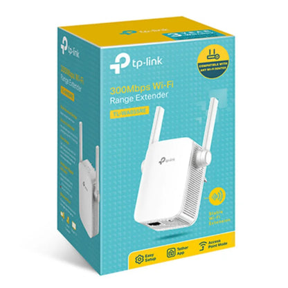 TP-Link TL-WA855RE N300 300Mbps Wi-Fi Range Extender Repeater Access Point 1Gpbs LAN 802.11bgn 2x...