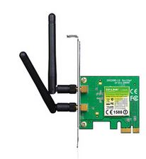 TP-Link TL-WN881ND N300 Wireless N PCI Express Adapter 2.4GHz (300Mbps) 802.11bgn 2x2dBi Detachab...