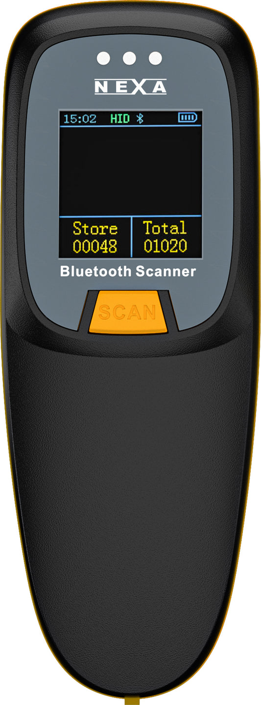 NEXA ZED 2261 COMPACT 2D W/SCREEN BLACK - Barcode Scanners