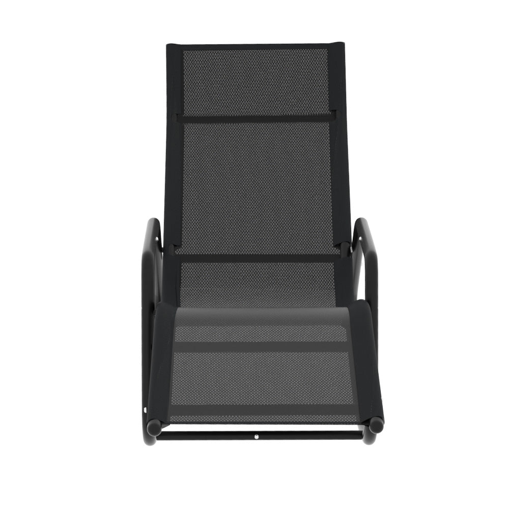 Gardeon Sun Lounge Rocking Chair Outdoor Lounger Patio Furniture Pool Garden - Image 3