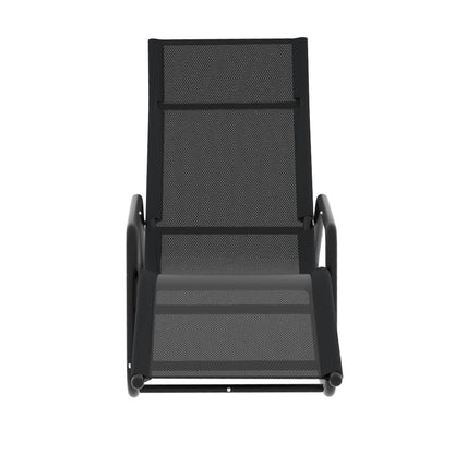 Gardeon Sun Lounge Rocking Chair Outdoor Lounger Patio Furniture Pool Garden - Image 3