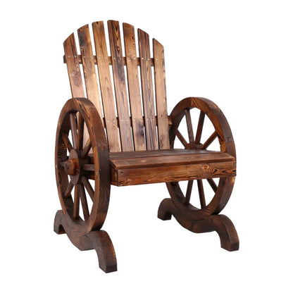 Gardeon Wooden Wagon Chair Outdoor - Image 7