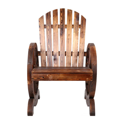Gardeon Wooden Wagon Chair Outdoor - Image 3