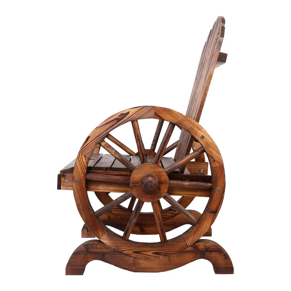 Gardeon Wooden Wagon Chair Outdoor - Image 4