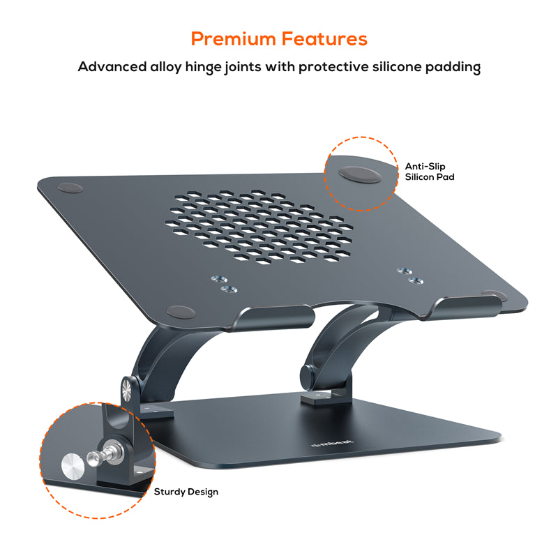 (LS)mbeat® Stage S6 Adjustable Elevated Laptop and MacBook Stand Elegant and Ergonomic Sleek and... - Image 3