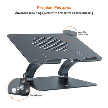 (LS)mbeat® Stage S6 Adjustable Elevated Laptop and MacBook Stand Elegant and Ergonomic Sleek and... - Image 3