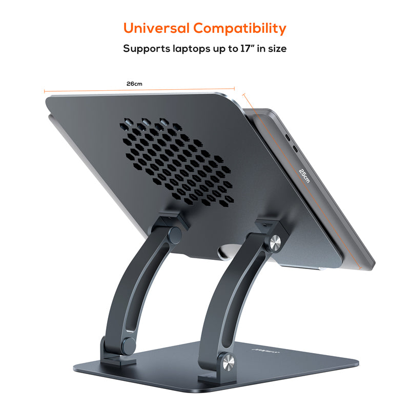 (LS)mbeat® Stage S6 Adjustable Elevated Laptop and MacBook Stand Elegant and Ergonomic Sleek and... - Image 4