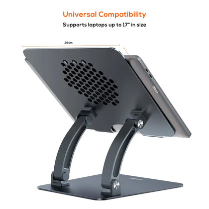 mbeat® Stage S6 Adjustable Elevated Laptop and MacBook Stand Elegant and Ergonomic Sleek and Dura... - Image 4