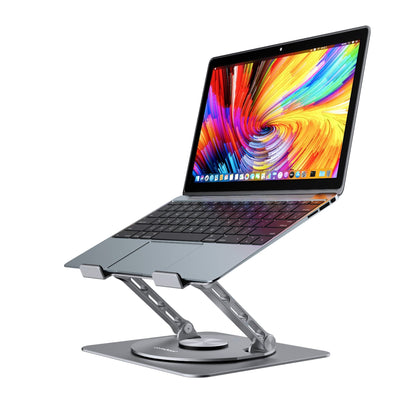 mbeat® Stage S7 Rotating and Height-Adjustable Laptop Stand - Space Grey Material: Aluminium allo...
