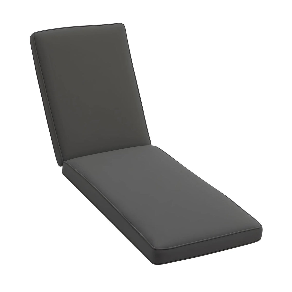Gardeon Outdoor Chaise Lounge Cushion Lounge Chair Pad Sunbed Mattress Grey - Image 3