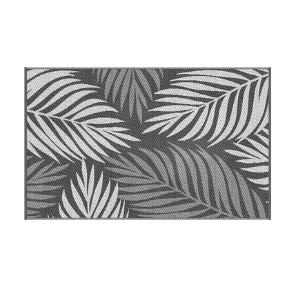 Gardeon Outdoor Rugs 152x244cm Large Carpet Reversible Area Mat PP Dual-Sided Patio Rug Leaf - Image 3