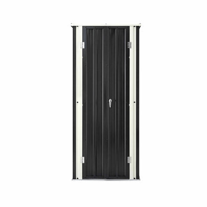 Gardeon Outdoor Storage Cabinet Garden Shed Tool Lockable Cupboard Steel Adjustable Shelves - Image 4