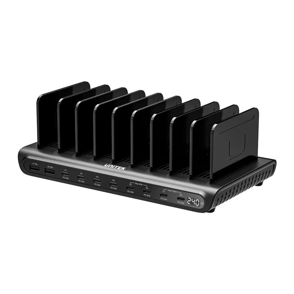 Unitek 240W 10-Port USB Smart Charging - Tablet Accessories - Image 2