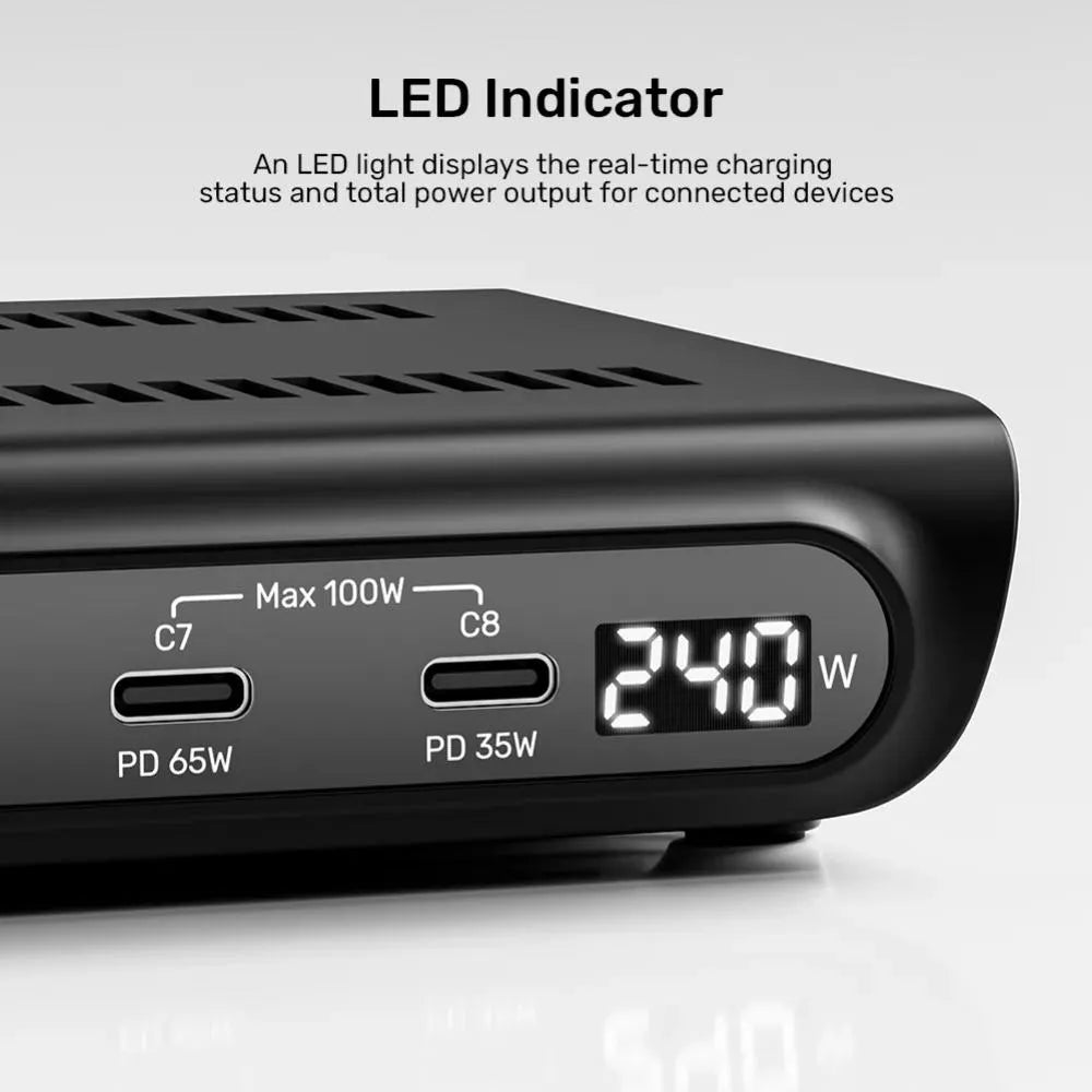 Unitek 240W 10-Port USB Smart Charging - Tablet Accessories - Image 8