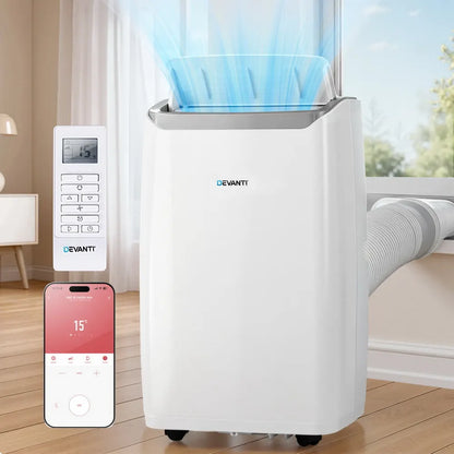 Devanti Portable Air Conditioner Dehumidifier Fan 14000BTU - Image 7