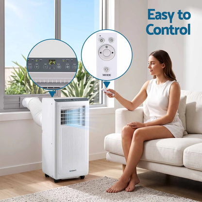 Devanti Portable Air Conditioner 5000 BTU 3-in-1 with Remote Control - Image 7
