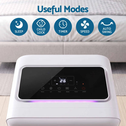 Devanti Portable Air Conditioner 9000 BTU 3-in-1 with Remote Control - Image 6