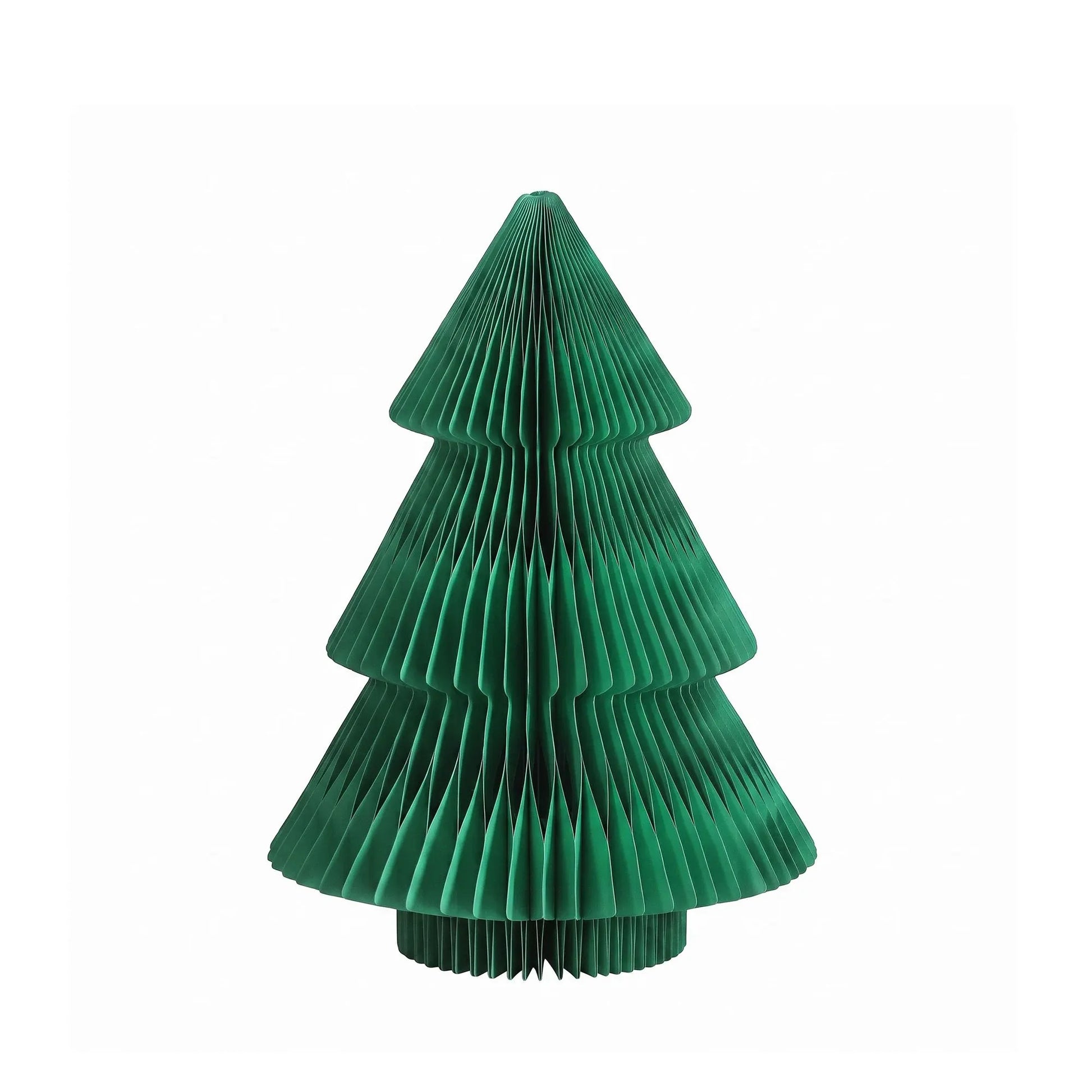 Jingle Jollys Paper Christmas Tree 47CM w/ Star Topper Xmas Decor Tabletop Green DIY Ornament Set - Image 4